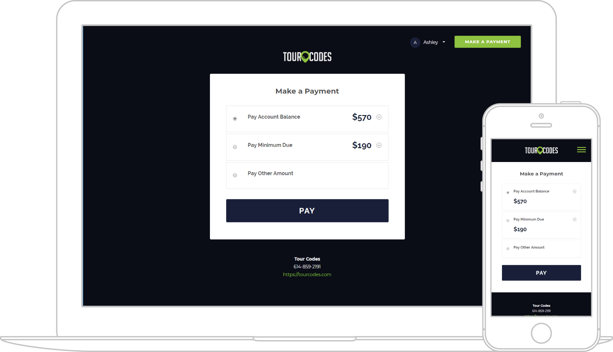 Student Tour Website Software Parents